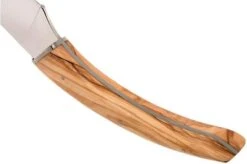 Laguiole En Aubrac Le Buron Cheese Knife Olive Wood, KMF99OLI 13 Laguiole En Aubrac Le Buron Cheese Knife Olive Wood, KMF99OLI -Kitchen Knife Shop AUKMF99OLI 05 laguiole en aubrac aukmf99oli 05