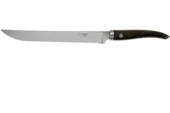 Laguiole En Aubrac Gourmet PGO25EBI Bread Knife Ebony 25 Cm