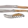 Laguiole En Aubrac Wine-/cheese Set 3-piece Olive Wood, SFV99OLIH