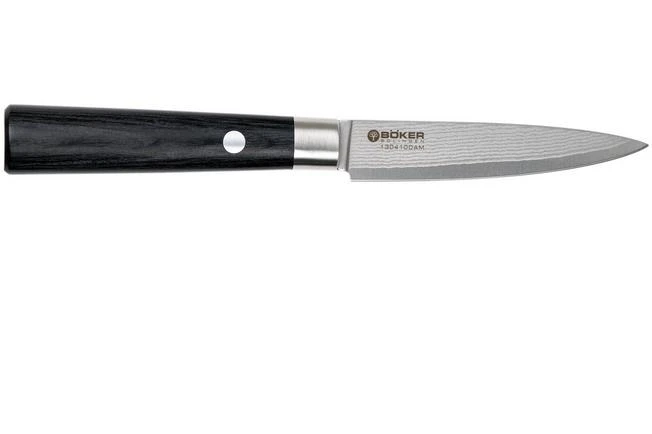 Böker Damast Black Peeling Knife 9.8 Cm 2 Böker Damast Black Peeling Knife 9.8 Cm - Image 2