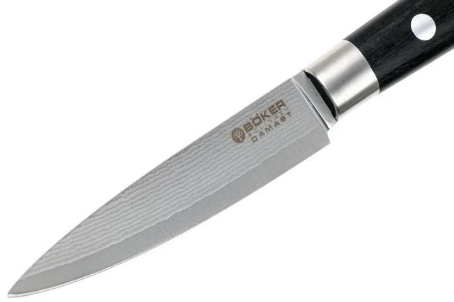 Böker Damast Black Peeling Knife 9.8 Cm 3 Böker Damast Black Peeling Knife 9.8 Cm - Image 3