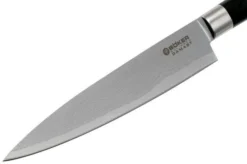 Böker Damast Black Utility Knife 14.5 Cm 130414DAM -Kitchen Knife Shop BO130414DAM 03 boker damast
