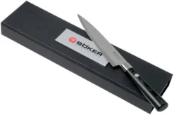 Böker Damast Black Utility Knife 14.5 Cm 130414DAM -Kitchen Knife Shop BO130414DAM 07 boker damast