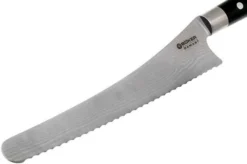 Böker Damast Black Bread Knife, 130423DAM -Kitchen Knife Shop BO130423DAM 03 boker bo130423dam 03
