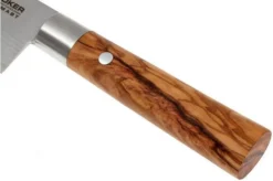 Böker Damast Olive 17.2 Cm Santoku, 130437DAM -Kitchen Knife Shop BO130437DAM 03 boker damast olive bo130437dam 03