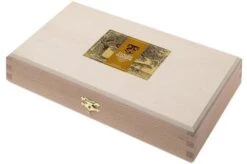 Claude Dozorme Laguiole Oyster Set Olive -Kitchen Knife Shop CD2 60 062 89 10 claude dozorme cd2 60 062 89 10