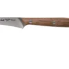 Due Cigni 1896, 2C1001NO Peeling Knife 7 Cm, Walnut Wood
