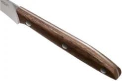 Due Cigni 1896, 2C1001NO Peeling Knife 7 Cm, Walnut Wood 10 Due Cigni 1896, 2C1001NO Peeling Knife 7 Cm, Walnut Wood -Kitchen Knife Shop DG2C1001NO 05 due signi 1896