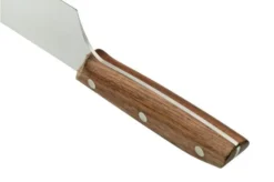 Due Cigni 1896, 2C1021NO Nakiri 16.5 Cm, Walnut Wood -Kitchen Knife Shop DG2C1021NO 06 duecigni