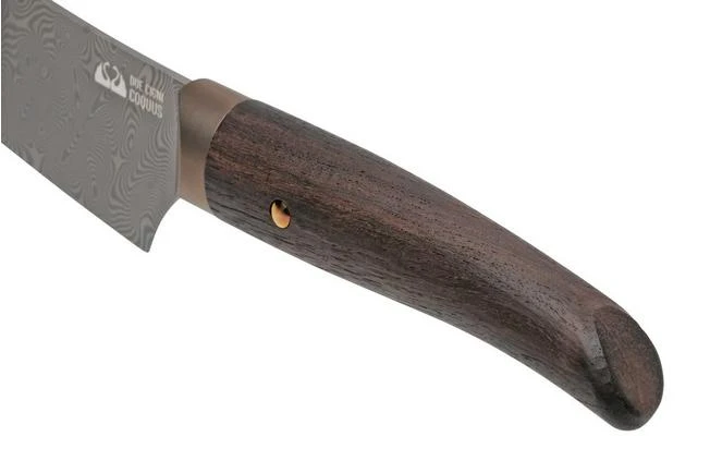 Due Cigni Coquus Balbach Damascus 2C2103DGD Santoku 18 Cm 6 Due Cigni Coquus Balbach Damascus 2C2103DGD Santoku 18 Cm - Image 6