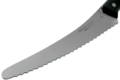 Due Cigni Arne Line Bread Knife 23 Cm, Black -Kitchen Knife Shop DG2C903 03 due cigni arne