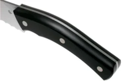 Due Cigni Arne Line Bread Knife 23 Cm, Black -Kitchen Knife Shop DG2C903 05 due cigni arne