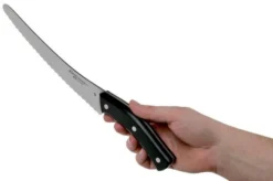 Due Cigni Arne Line Bread Knife 23 Cm, Black -Kitchen Knife Shop DG2C903 06 due cigni arne
