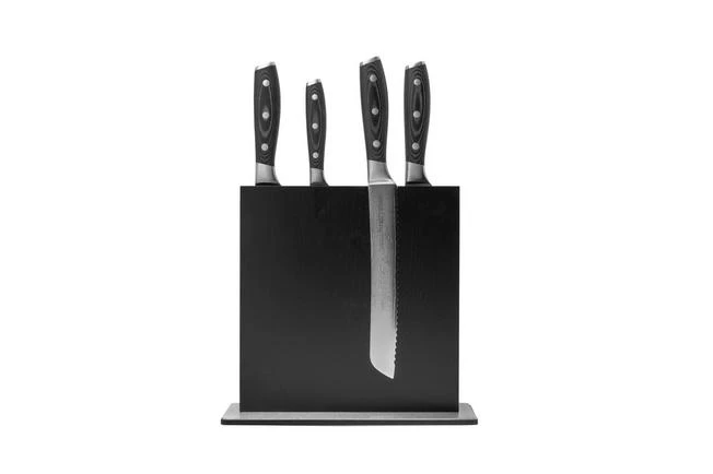 Eden Classic Damast 2030-S09, 5-piece Knife Set With Magnetic Knife Block 4 Eden Classic Damast 2030-S09, 5-piece Knife Set With Magnetic Knife Block - Image 4