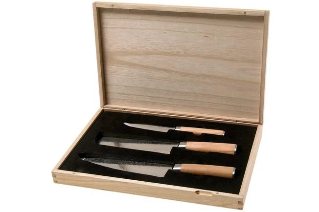 Eden Sugoi Olive 2090-S01, 3-piece Knife Set 4 Eden Sugoi Olive 2090-S01, 3-piece Knife Set - Image 4