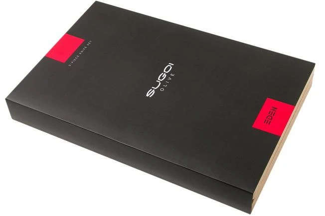 Eden Sugoi Olive 2090-S01, 3-piece Knife Set 6 Eden Sugoi Olive 2090-S01, 3-piece Knife Set - Image 6