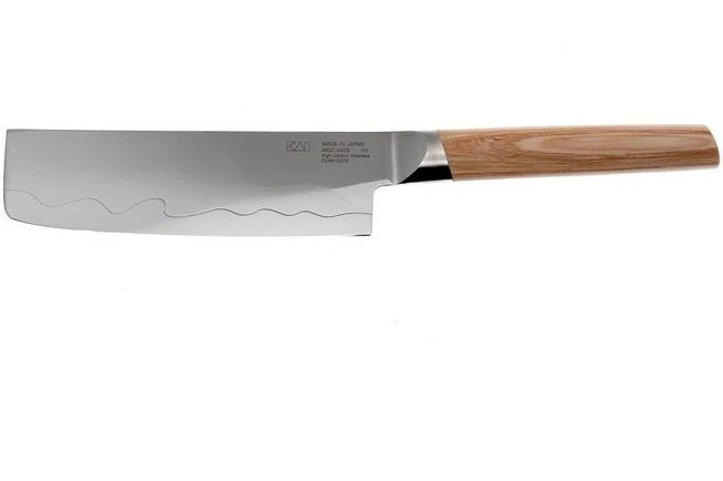 Kai Seki Magoroku Composite Nakiri 16.5 Cm MGC-0428 1 Kai Seki Magoroku Composite Nakiri 16.5 Cm MGC-0428