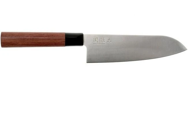 Kai Seki Magoroku Redwood Santoku 0170S 2 Kai Seki Magoroku Redwood Santoku 0170S - Image 2