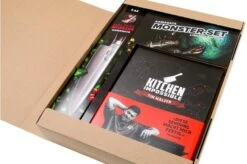 Kai Tim Malzer Kamagata Monster Set TMK-CB22, 2-piece Knife Set Chef's Knife And Bread Knife + Cook Book -Kitchen Knife Shop KATMK CB22 05 kai shun