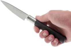Kai Wasabi Black Paring Knife 10cm 6710P -Kitchen Knife Shop KAWB 6710P 08 kai wasabi kawb 6710p 08