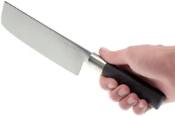 Kai Wasabi Black Nakiri 16.5cm 6716N -Kitchen Knife Shop KAWB 6716N 08 kai wasabi kawb 6716n 08