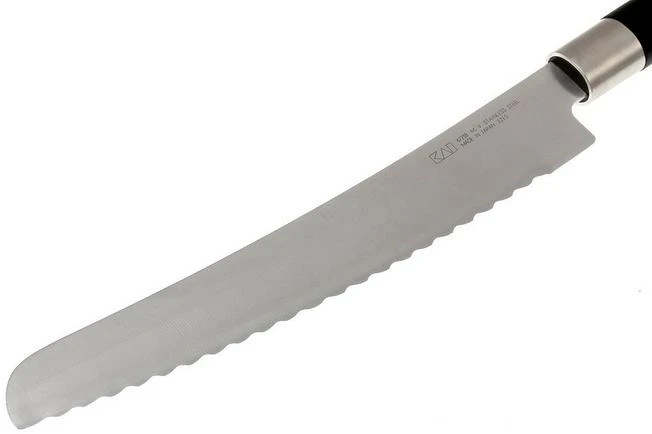 Kai Wasabi Black Bread Knife 23cm 6723B 1 Kai Wasabi Black Bread Knife 23cm 6723B