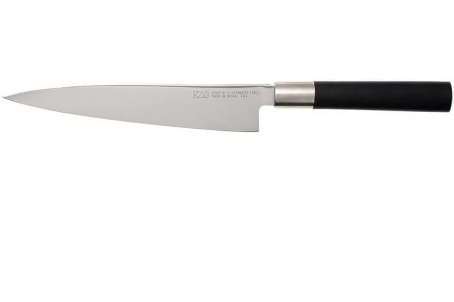 Kai Wasabi Black Flexible Fillet Knife 18 Cm, 6761F 1 Kai Wasabi Black Flexible Fillet Knife 18 Cm, 6761F