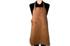Knivesandtools Leather Apron Utah Rust 82cm