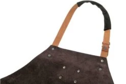 Knivesandtools Leather Apron Utah Choco 82cm 5 Knivesandtools Leather Apron Utah Choco 82cm -Kitchen Knife Shop KNSA340152 82 03 knivesandtools schort knsa340152 82 03