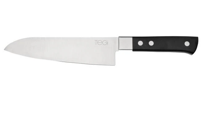 Maserin TEGI 2500-17PN Santoku Black, 17 Cm 1 Maserin TEGI 2500-17PN Santoku Black, 17 Cm