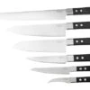Maserin TEGI 2500TG02-N 6-piece Kitchen Knife Set With Bag, Black