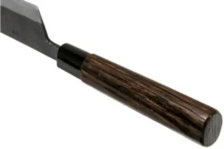 Munetoshi Nashiji Black Gyuto Chef's Knife 24 Cm -Kitchen Knife Shop MINB005 04 munetoshi