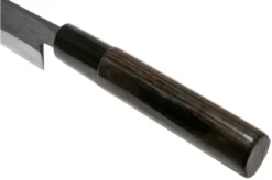 Munetoshi Nashiji Black Petty Paring Knife 15 Cm -Kitchen Knife Shop MINB007 05 munetoshi