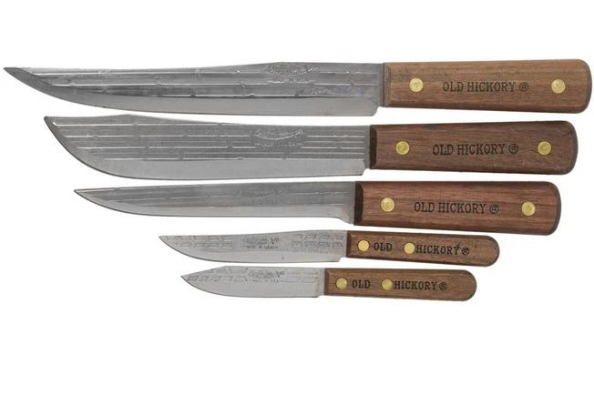 Ontario Old Hickory 5-piece Knife Set, 7180 1 Ontario Old Hickory 5-piece Knife Set, 7180