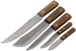 Ontario Old Hickory 5-piece Knife Set, 7180 6 Ontario Old Hickory 5-piece Knife Set, 7180 -Kitchen Knife Shop OKC7180 03 ontario old hickory