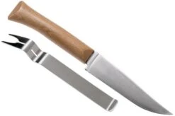 Opinel Cheese Set, Cheese Knife And Fork Stainless Steel, 001834 -Kitchen Knife Shop OP001834 03 opinel op001834 03 1