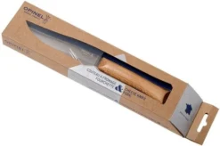 Opinel Cheese Set, Cheese Knife And Fork Stainless Steel, 001834 -Kitchen Knife Shop OP001834 05 opinel op001834 05