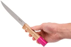 Opinel Parallèle POP N°120 Carving Knife 16 Cm, Fuchsia 12 Opinel Parallèle POP N°120 Carving Knife 16 Cm, Fuchsia -Kitchen Knife Shop OP002127 06 opinel parallele op002127 06