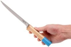 Opinel Parallèle POP N°121 Flexible Fillet Knife 18 Cm, Blue 12 Opinel Parallèle POP N°121 Flexible Fillet Knife 18 Cm, Blue -Kitchen Knife Shop OP002128 06 opinel parallele op002128 06