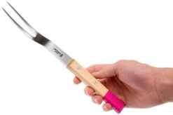 Opinel Parallèle POP N°124 Meat Fork, Fuchsia 10 Opinel Parallèle POP N°124 Meat Fork, Fuchsia -Kitchen Knife Shop OP002131 05 opinel parallele op002131 05