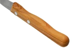 Otter Paring Knife 1011 OL Curved Stainless Olive, Paring Knife -Kitchen Knife Shop OR1011OL 04 otter