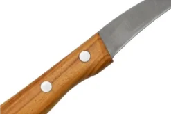 Otter Paring Knife 1011 OL Curved Stainless Olive, Paring Knife -Kitchen Knife Shop OR1011OL 05 otter