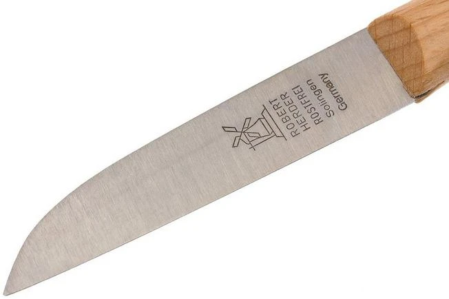 Robert Herder Peeling Knife Straight Classic, Red Beech Stainless Steel, 6,5 Cm 3 Robert Herder Peeling Knife Straight Classic, Red Beech Stainless Steel, 6,5 Cm - Image 3