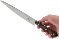 Robert Herder '1922' Carving Knife 23 Cm, Walnut Wood -Kitchen Knife Shop RH921814989001802 05 robert herder 1922 vleesmes rh921814989001802 05