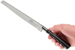 Lion Sabatier Edonist Bread Knife 20 Cm, Black, 807180 -Kitchen Knife Shop SA807180 07 lion sabatier edonist sa807180 07