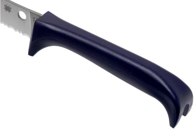 Spyderco Counter Puppy Serrated Tomato Knife Purple, K20SPR 5 Spyderco Counter Puppy Serrated Tomato Knife Purple, K20SPR - Image 5