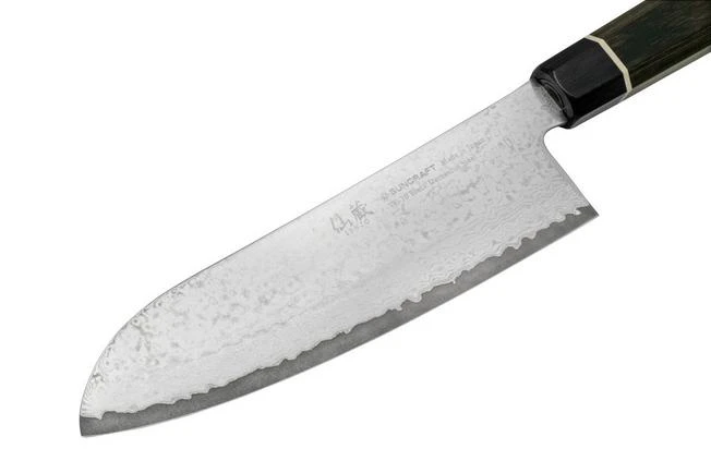 Suncraft Senzo Black BD-04 Santoku 16.5 Cm 3 Suncraft Senzo Black BD-04 Santoku 16.5 Cm - Image 3