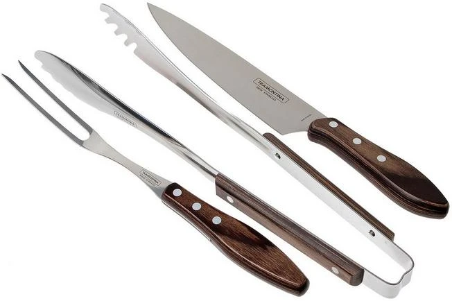 Tramontina Churrasco Carving Set With Tongs, 21198-961 1 Tramontina Churrasco Carving Set With Tongs, 21198-961