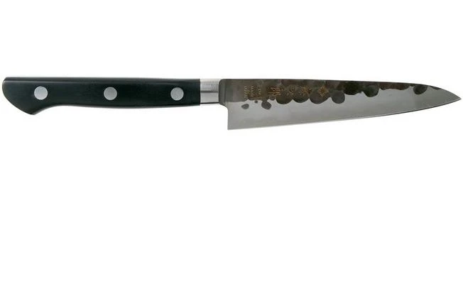 Tojiro DP 3-layer Hammered Blade Peeling Knife 9 Cm, F-1100 2 Tojiro DP 3-layer Hammered Blade Peeling Knife 9 Cm, F-1100 - Image 2