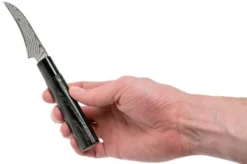 Tojiro Shippu Black Damascus Turning Knife 7 Cm, FD-1590 -Kitchen Knife Shop TJFD 1590 06 tojiro sippu black